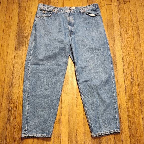 Levi's Other - Levi's Orange Tab 550 Men's Blue Denim Jeans Size 42x30